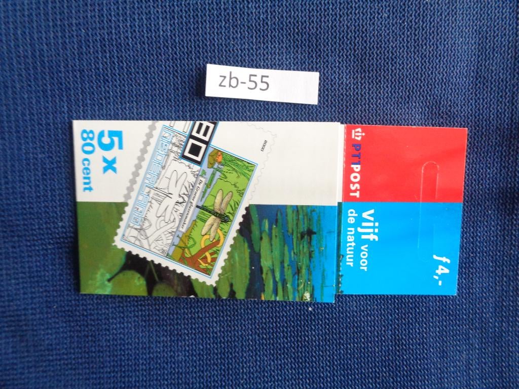 nl - postzegel boekje voor de natuur/postfris 2000 (zb-55), Postzegels en Munten, Postzegels | Nederland, Ophalen of Verzenden