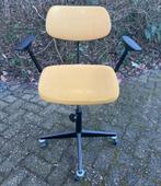 Vintage Ahrend 4580 bureaustoel, Ophalen, Gebruikt, Geel, Bureaustoel