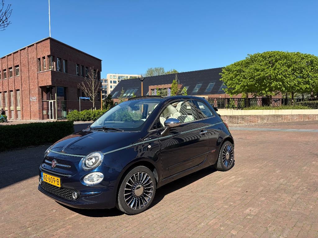 Fiat 500C RIVA limited edition 2017 64000 km, Auto's, Voorwielaandrijving, Cabriolet, 24 km/l, Handgeschakeld