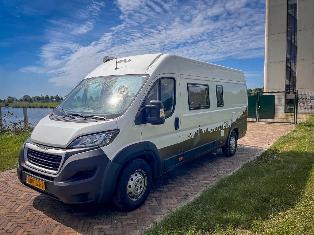 Peugeot Boxer Bolser Gerrit 160pk Euro6 2019 nu € 39.950, Overige merken, Chemisch toilet, Buscamper of Camperbus, Koelkast