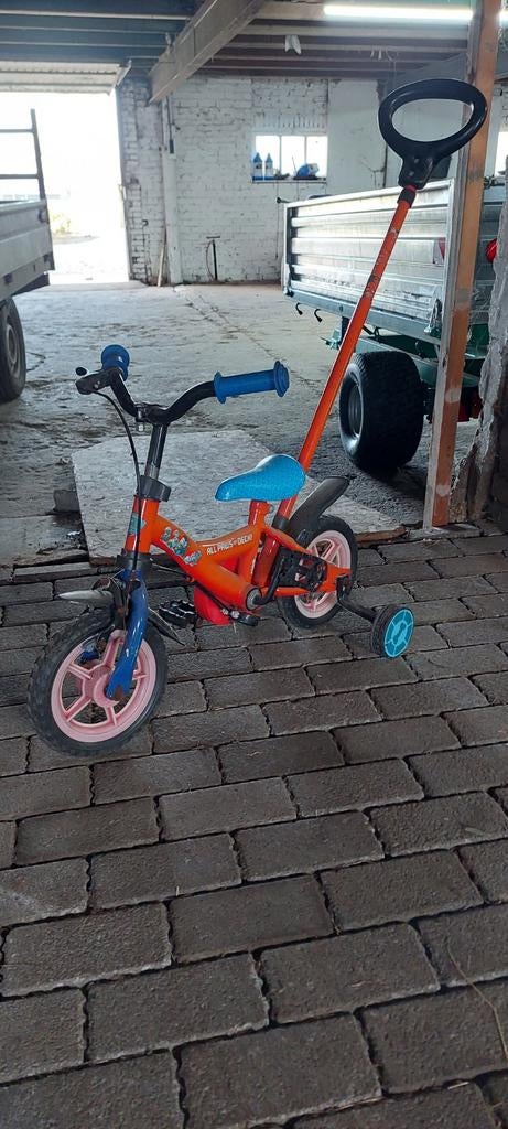 Loopfiets, Ophalen, Gebruikt