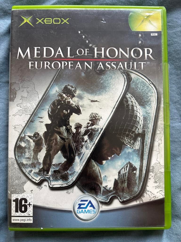 Medal of Honor European Assault Xbox - Gebruikt met krassen, Gebruikt, Shooter, 1 speler, Ophalen of Verzenden