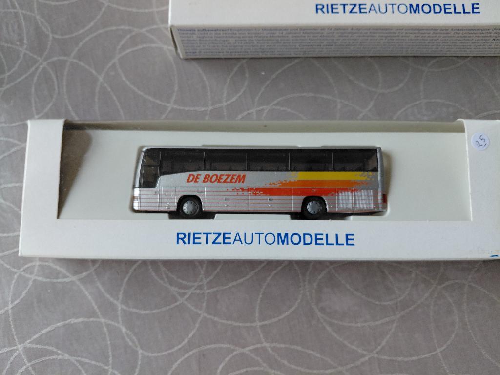 RIETZE 61920 Van Hool T9 "DE BOEZEM" Nederland 1:87, Hobby en Vrije tijd, Modelauto's | 1:87, Ophalen of Verzenden, Zo goed als nieuw