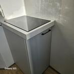 Inductie kookplaat met Bruynzeel ladenkast, Gebruikt, Inbouw, Inductie, 4 kookzones