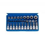 Bitset, Torx Bit En Dopset 3/8 34 Delig, Ophalen of Verzenden, Nieuw