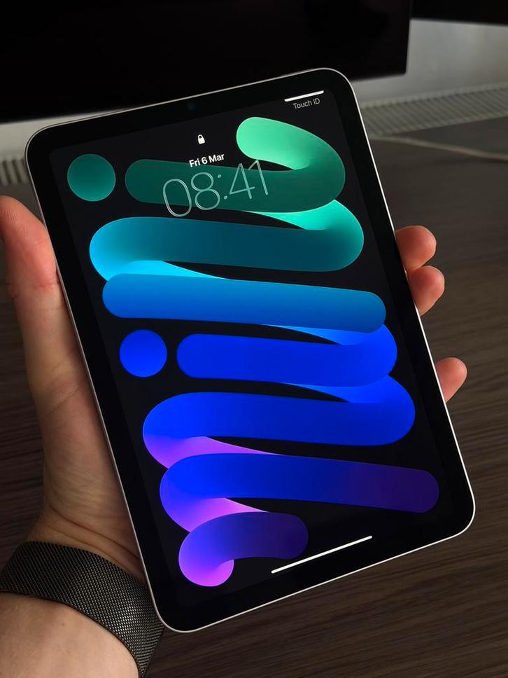 iPad mini 7 A17 Pro 512GB Paars - Zo goed als nieuw - 🔋100%, Computers en Software, Apple iPads, Zo goed als nieuw, Apple iPad Mini