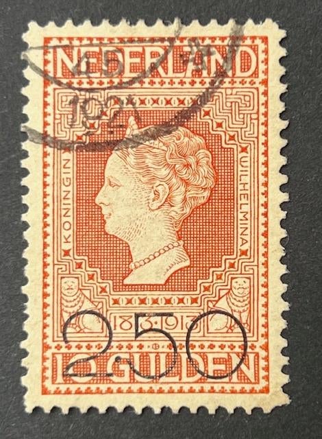 Nederland NVPH 105 gebruikt, Postzegels en Munten, Postzegels | Nederland, Ophalen of Verzenden, T/m 1940, Gestempeld