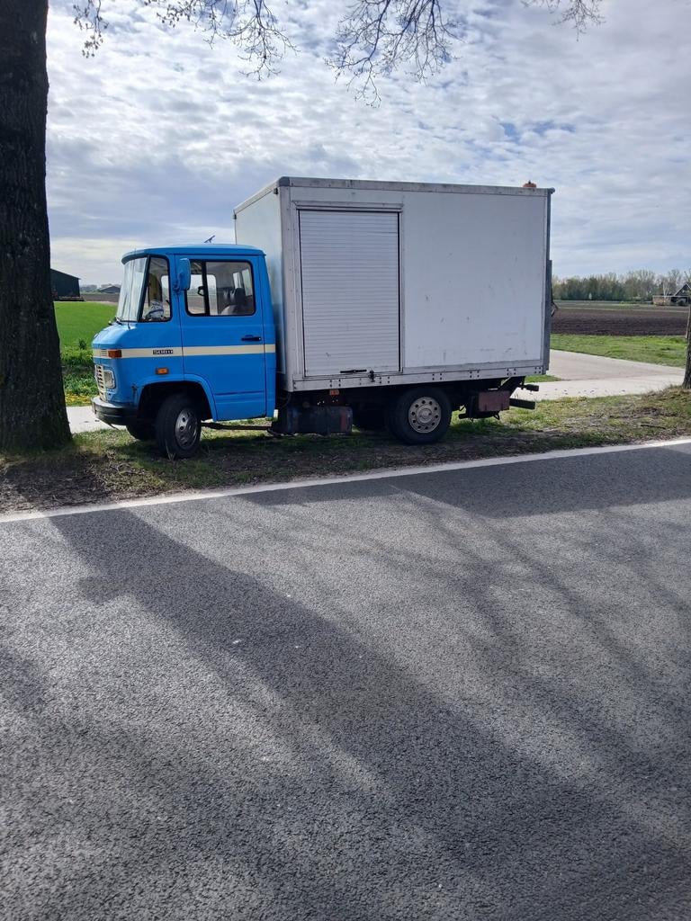 Mercedes-benz 1978, Auto's, Bestelauto's, Particulier, Mercedes-Benz, Diesel, Euro 1, Handgeschakeld, Geïmporteerd, Blauw, Achterwielaandrijving