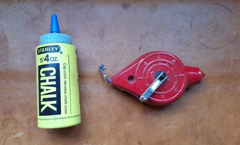 Slaglijnmolen metaal met flacon kalkpoeder blauw, Ophalen of Verzenden, Zo goed als nieuw