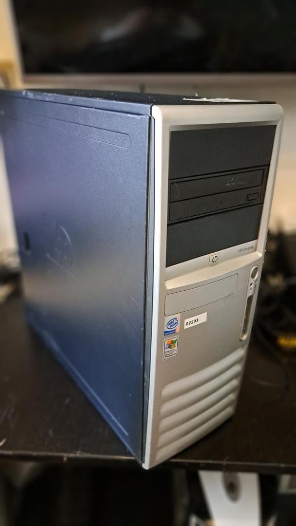 HP dc7100 Workstation – Pentium 4 3.0GHz, Computers en Software, Vintage Computers, Ophalen of Verzenden