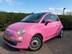 Fiat 500 Rosa 1.2 Automaat pano Roze  Nap 2010, Auto's, 1242 cc, Origineel Nederlands, Particulier, Open dak