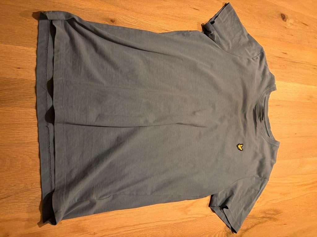T-shirt Lyle & Scott maat 15/16 jaar donkergrijs, Ophalen of Verzenden, Zo goed als nieuw, Jongen, Shirt of Longsleeve