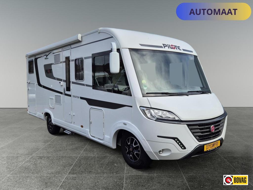 Pilote Sensation G740 Automaat Lengtebedden, Standaard zit, Fiat, Pilote, 7 tot 8 meter