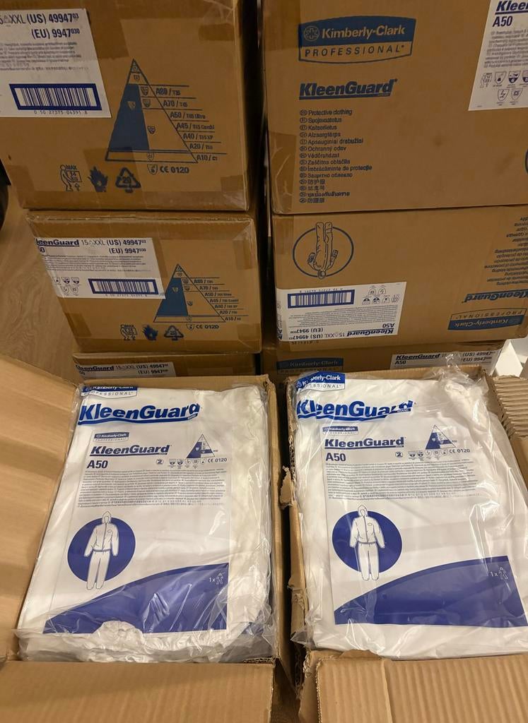 Partij KleenGuard A50 Overalls (XXL), Ophalen, Nieuw