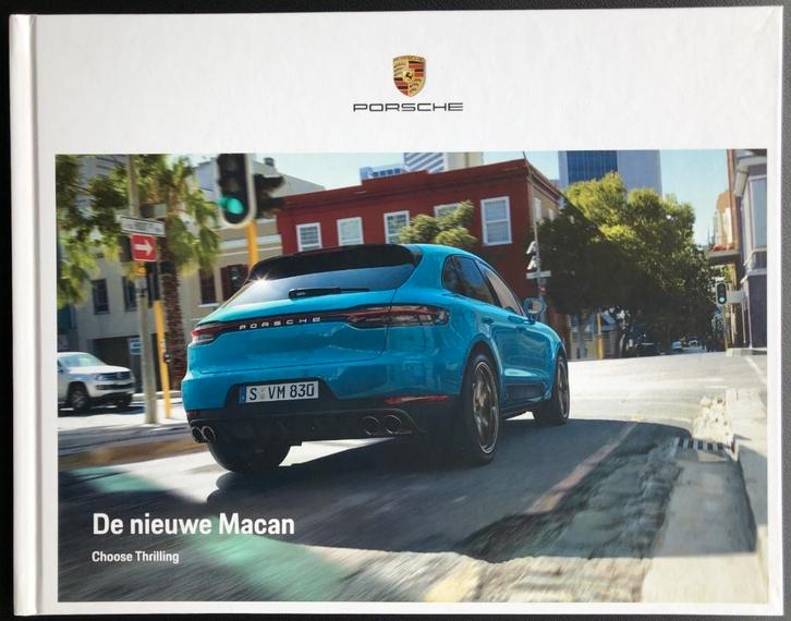 Porsche De nieuwe Macan Choose Thrilling NIEUW, Boeken, Auto's | Folders en Tijdschriften, Nieuw, Porsche, Ophalen