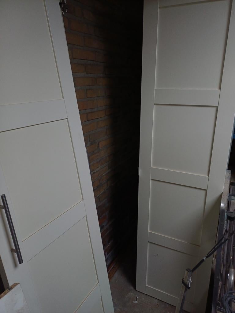 Deuren voor Pax kast, Ikea Bergsbo, 6 stuks, Ophalen