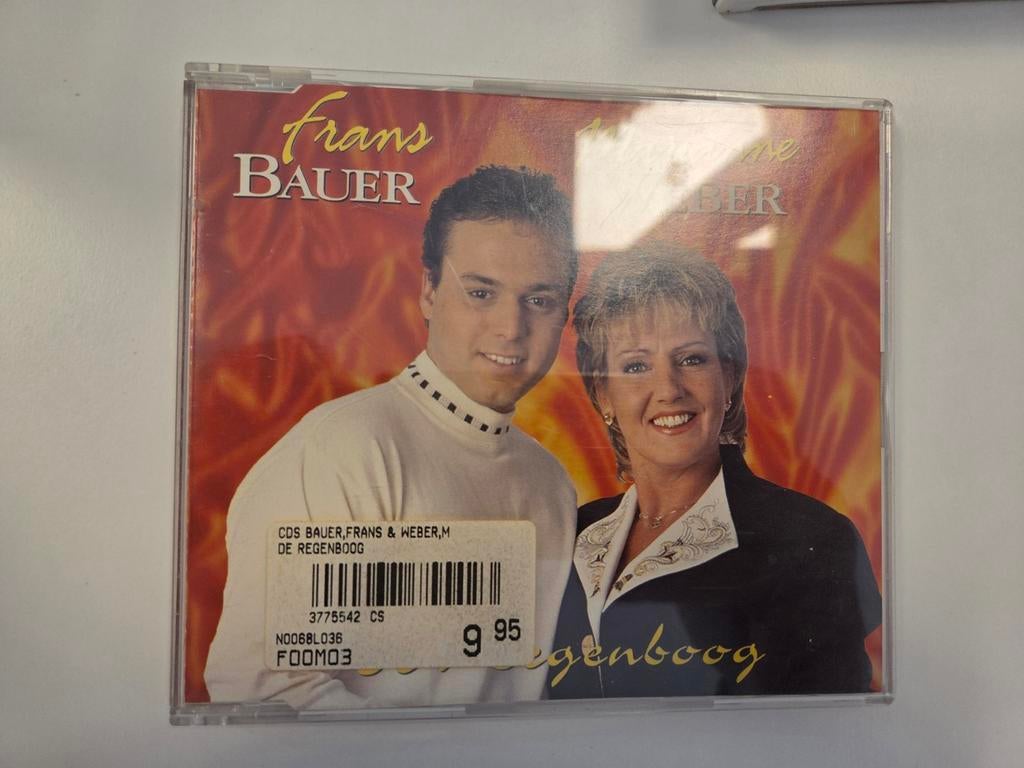 Frans Bauer en Marianne Weber de Regenboog cd, Ophalen of Verzenden, Zo goed als nieuw, Levenslied of Smartlap