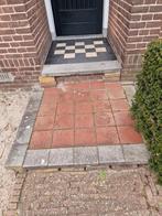 Te koop rode tegels: 40x30; 20x30; 20x20; 40x40, Tuin en Terras, Tegels en Klinkers, Ophalen, Gebruikt, 10 m² of meer, Beton
