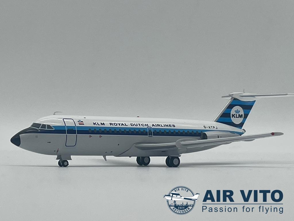 Inflight200 bac111 KLM diecast schaalmodel 1:200 nieuw, Schaalmodel, -, -, Ophalen of Verzenden