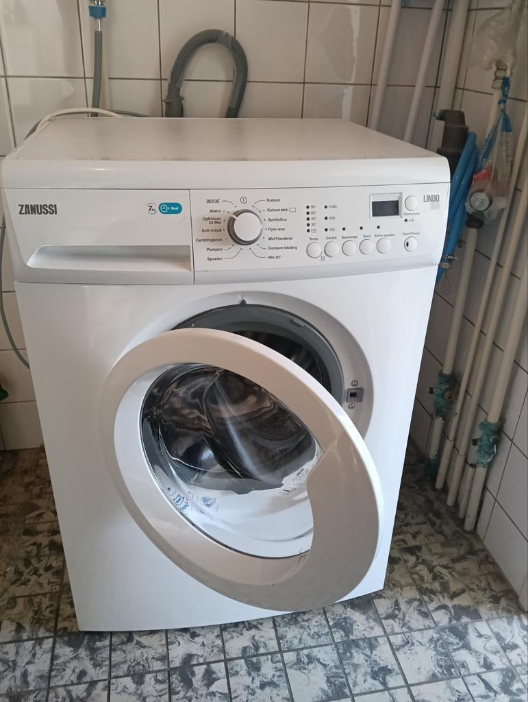 Zanussi Lindo 100, Witgoed en Apparatuur, Wasmachines, Ophalen, Handwasprogramma, Zo goed als nieuw, Voorlader