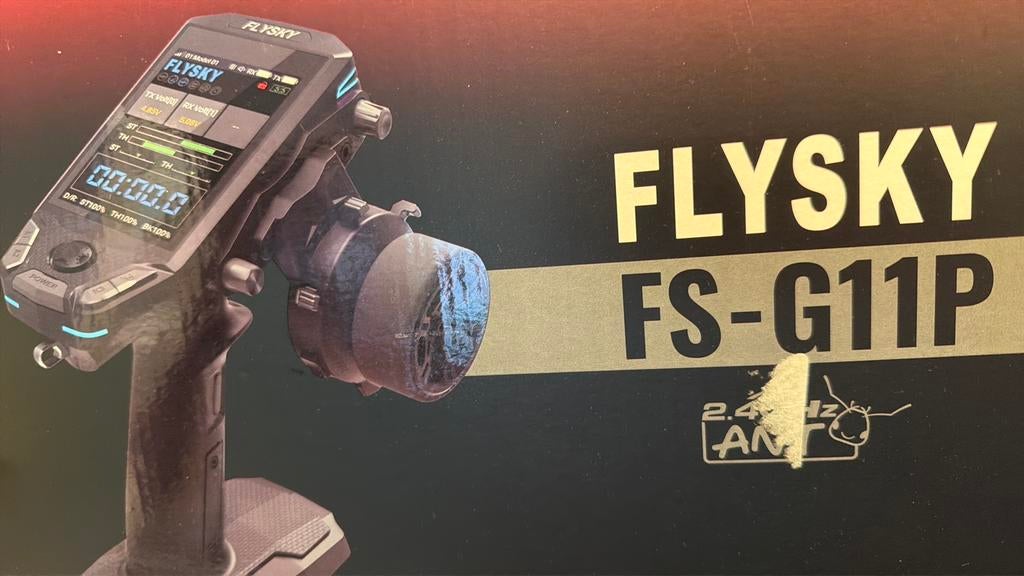 Flysky FS-G11p stuurwieo zender zonder ontvanger nu 69,95, B, Nieuw, A, C