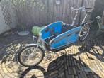 Gazelle Cabby bakfiets, incl. regenhoes., Fietsen en Brommers, Ophalen, Gebruikt, 3 kinderen, Opvouwbaar