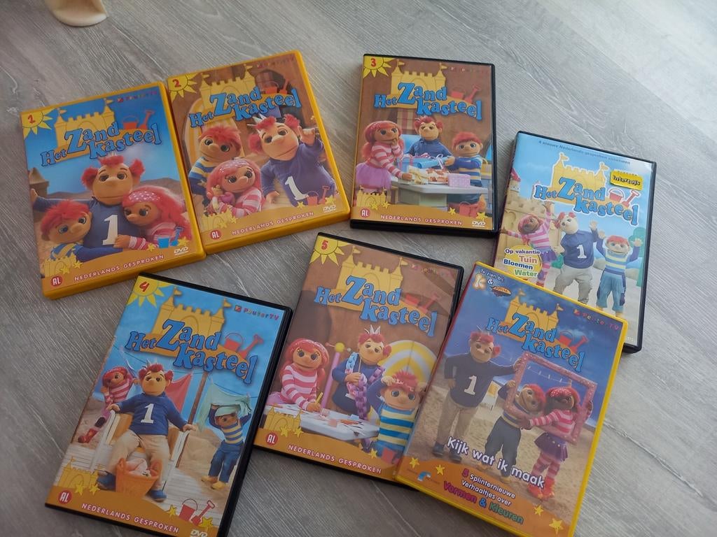 Zing mee met Zandkasteel aan Zee! Dvd's, Cd's en Dvd's, Alle leeftijden, Ophalen, Zo goed als nieuw