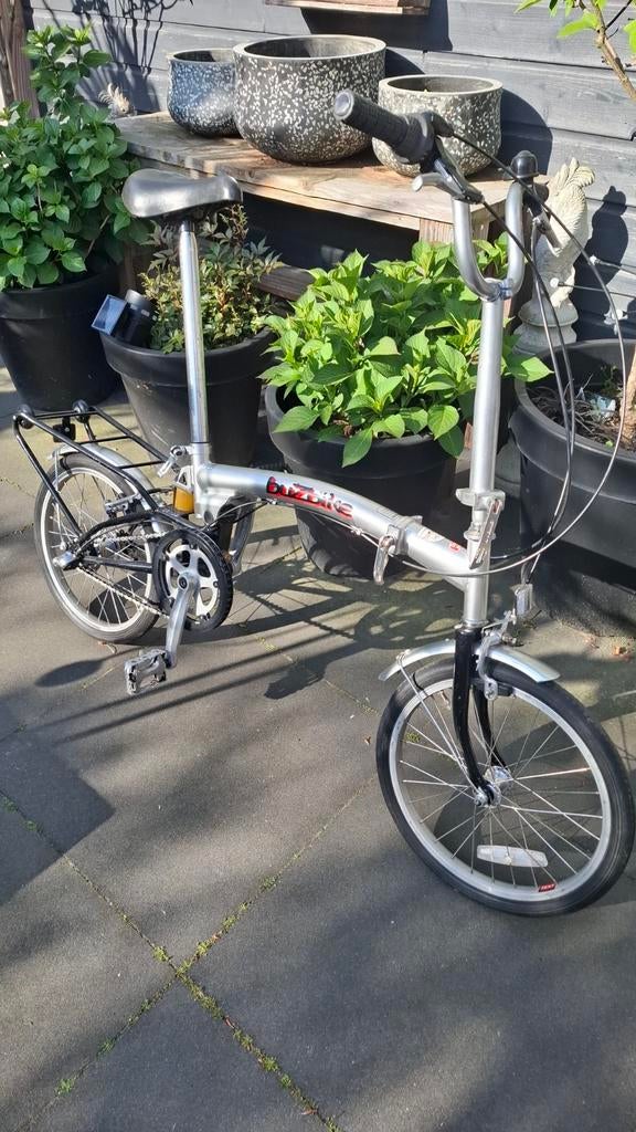 Vouwfiets, Gebruikt, 16 tot 18 inch, Versnellingen, Totaal opvouwbaar