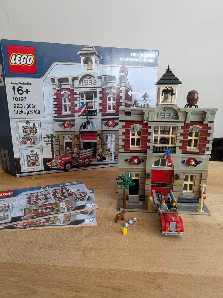 Lego 10197 Brandweerkazerne, Ophalen of Verzenden, Gebruikt
