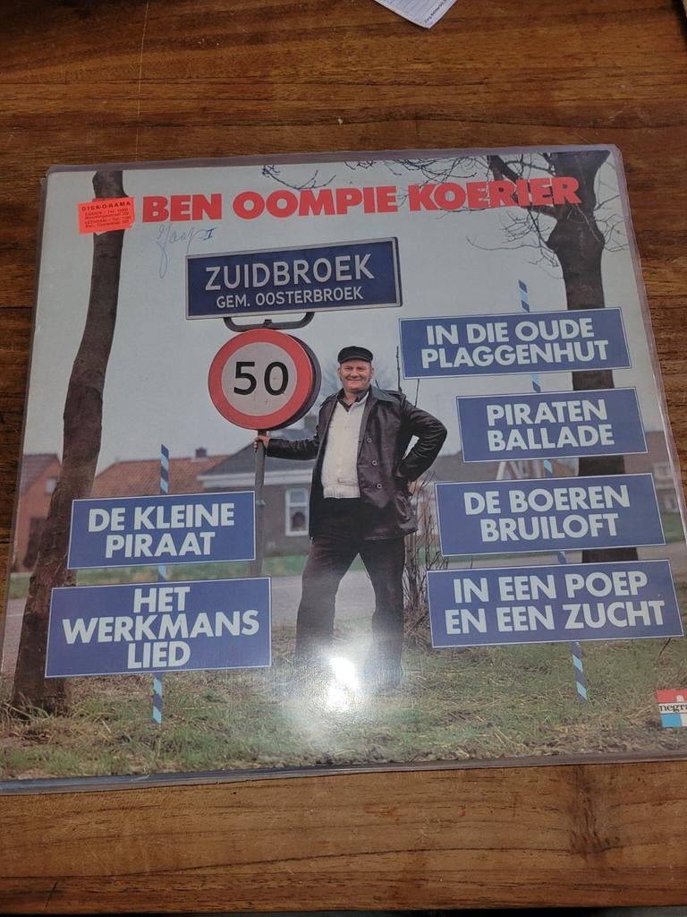 Ik ben oompie koerier, Ophalen of Verzenden, Zo goed als nieuw, Overige formaten, Levenslied of Smartlap