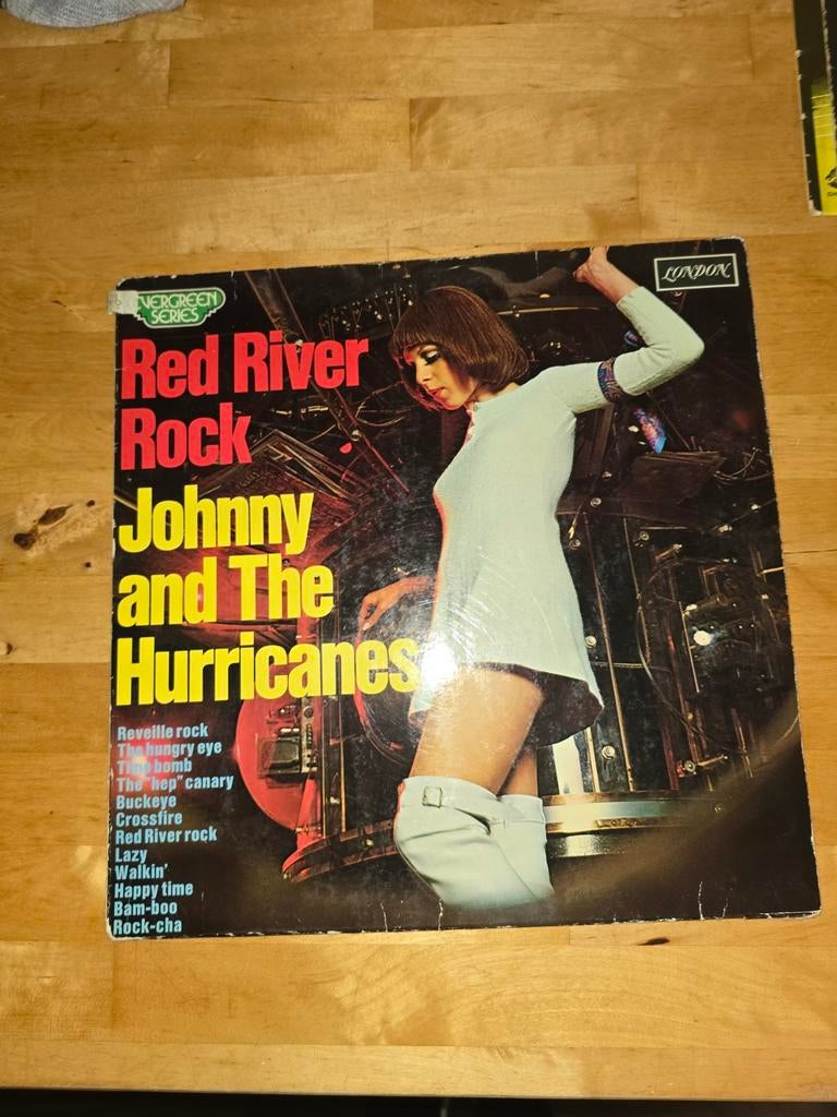 Johnny and The Hurricanes - Red River Rock LP (London), Cd's en Dvd's, Vinyl | Rock, Ophalen of Verzenden, Gebruikt, 12 inch, Rock-'n-Roll