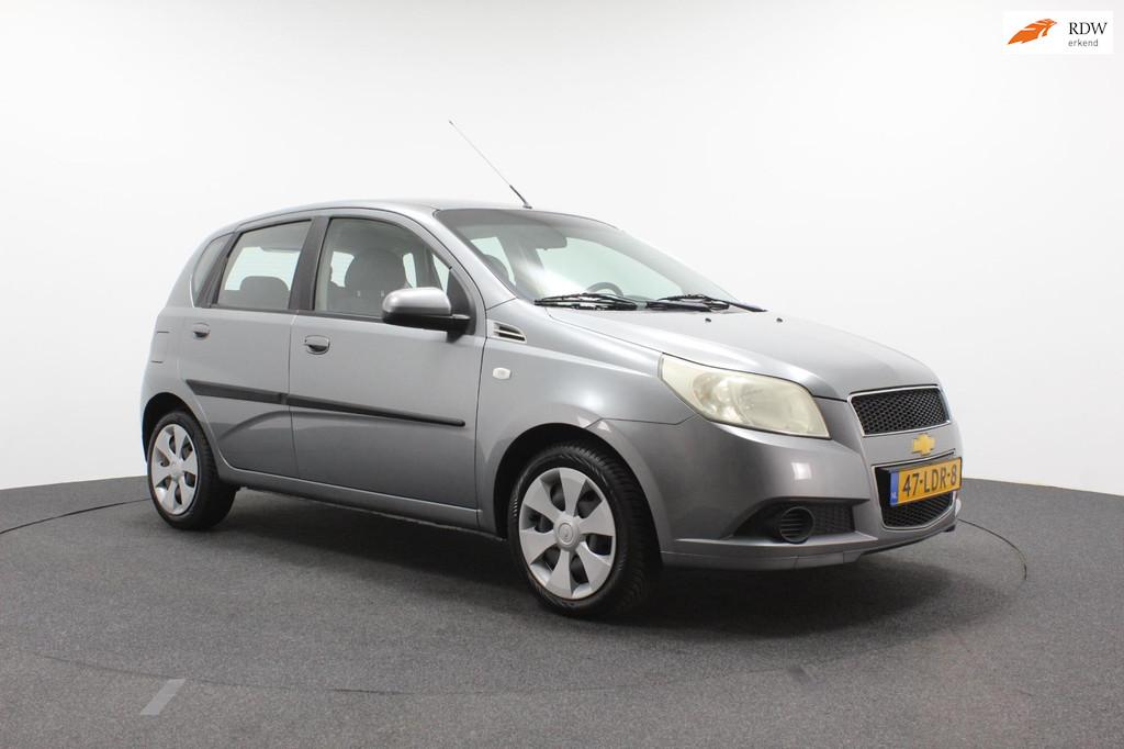 Chevrolet Aveo 1.2 16V LS | Airco | Trekhaak | Goed onderhou, Auto's, Chevrolet, Voorwielaandrijving, Aveo, 4 cilinders, 400 kg