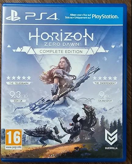 Horizon Zero Dawn Complete Edition PS4 / PS5 / Playstation, Avontuur en Actie, 1 speler, Ophalen of Verzenden, Zo goed als nieuw