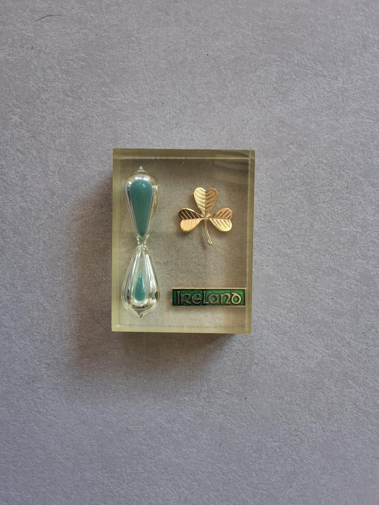 Vintage Zandloper Ierland Souvenir Jaren '70, Ophalen of Verzenden