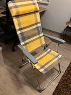 Verstelbare campingstoel - reparatie nodig, Ophalen, Gebruikt, Campingstoel