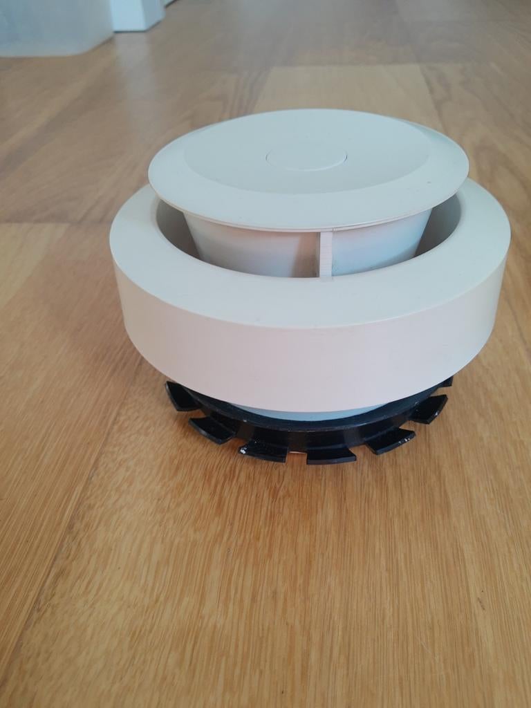 1x Zehnder Stork toevoerventiel 125 mm diam voor WTW systeem, Ophalen of Verzenden, Gebruikt, Afzuiger