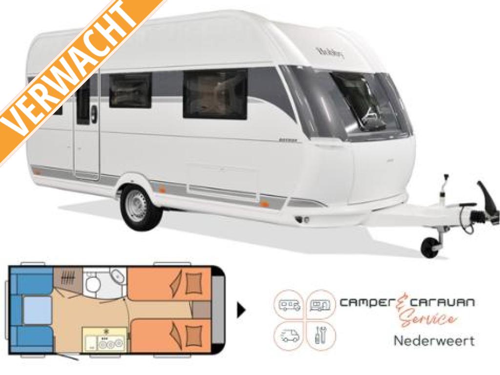 Hobby De Luxe 490 UL, Caravans en Kamperen, Caravans, Overige typen, Hobby, Bedrijf, 4 tot 5 meter