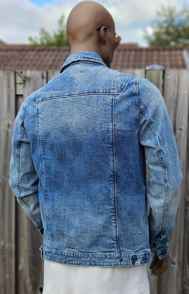 Pme Legend Jeans stretch spijkerjas / jeans jack (L) Schoon, Kleding | Heren, Jassen | Zomer, Maat 52/54 (L), Blauw, ., Ophalen of Verzenden