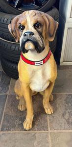 KLEBER ( KLÉBER )  HOND BOXER - BANDEN - VINTAGE -  DISPLAY, Ophalen, Zo goed als nieuw, Reclamebord