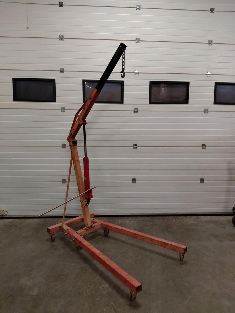 2 ton werkplaatskraan, Ophalen, Gebruikt