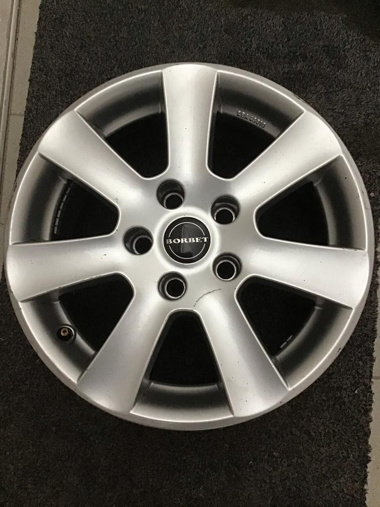 Borbet velgen, Ophalen, Gebruikt