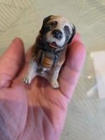 Oud beeldje van een Sint Bernard hondje, Verzamelen, Beelden en Beeldjes, Ophalen, Gebruikt, Dier