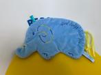 446 funnies doek doekje olifant blauw God zorgt voor jou, Ophalen of Verzenden, Zo goed als nieuw, Overige typen