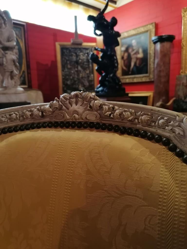 paar antiek frans gestoken zetels, Ophalen