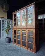 Antieke Servieskast | XXL Vitrinekast | Winkelkast #5588