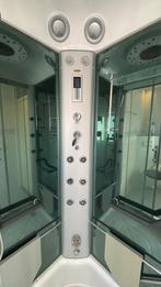 Douchecabine met stoomdouche, massagestralen en regendouche, Ophalen, Gebruikt, Glas, Douche