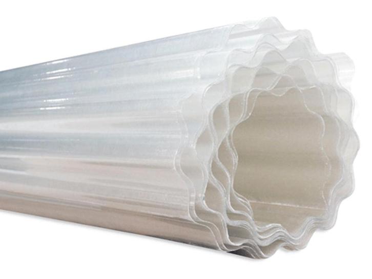 Polyester golfplaat op rol – transparant - gratis op maat!, Doe-het-zelf en Verbouw, Dakpannen en Dakbedekking, Nieuw, Golfplaat