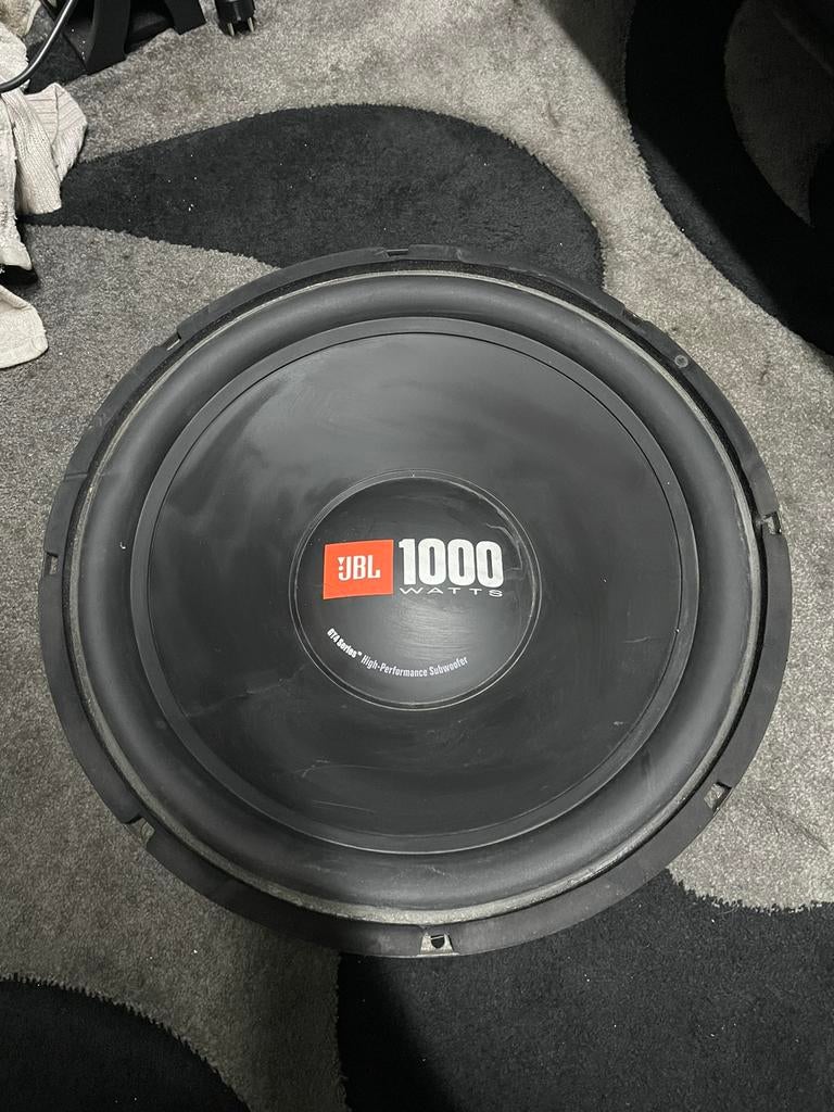 JBL GT4-15 subwoofer 1000 watt, Ophalen of Verzenden, Gebruikt