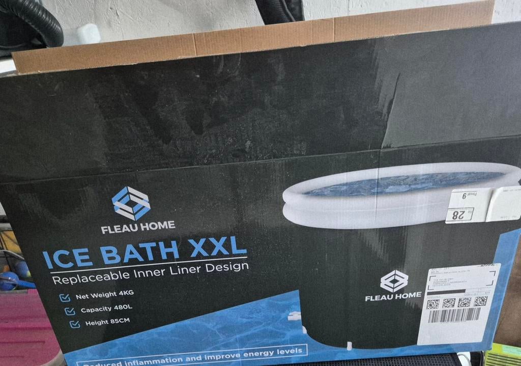 Fleau Home Ice Bath XXL - Vervangbare Binnenvoering, Tuin en Terras, Zwembaden, Rond, Nieuw, Ophalen of Verzenden, Minder dan 200 cm