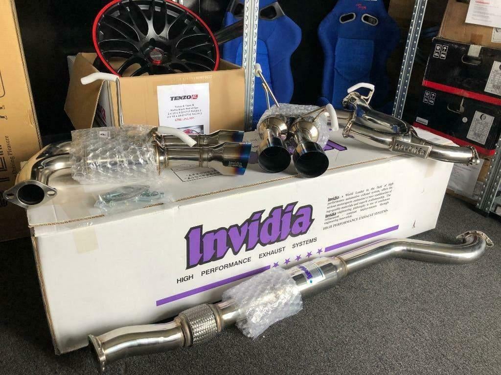 Invidia Gemini R400 catback uitlaat - Subaru Impreza 11-21, Ophalen of Verzenden